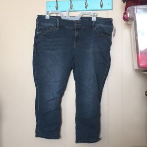 Torrid size 22 Jegging Crop Jeans